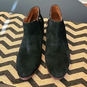 Sam Edelman "Petty" Black Suede Leather Ankle Boot in Size 8